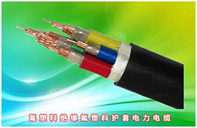 氟塑料绝缘氟塑料护套电力电缆