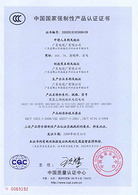 3C强制认证-证书5