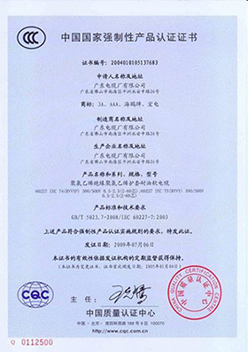 3C强制认证-证书6